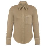 Mocha Denim Shirt