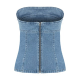 Monia Denim Bustier