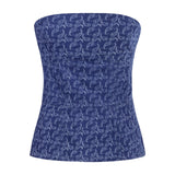 Bardy Denim Bustier
