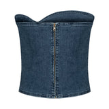 Lili Denim Bustier