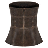 Talia Leather Bustier