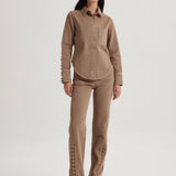 Mocha Denim Pants