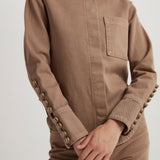 Mocha Denim Shirt