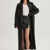 Comet Leather Skirt