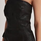 Talia Leather Bustier