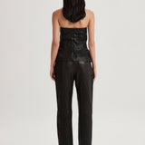 Talia Leather Bustier