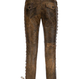 Wing Leather Pants