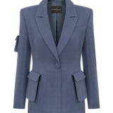 Shine Linen Jacket