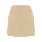 Shine Linen Skirt