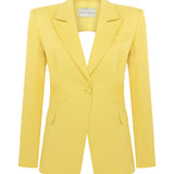 Croco Linen Blazer