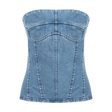 Monia Denim Bustier
