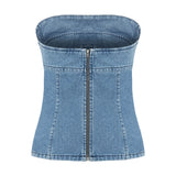 Monia Denim Bustier