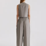 Cilla Linen Vest