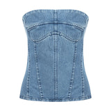Monia Denim Bustier