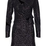 Sequined Knotted Dress