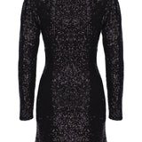 Sequined Knotted Dress