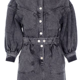 Long Sleeved Denim Dress