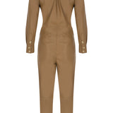 Lana Leather Jumpsuit