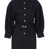 Long Sleeved Denim Dress