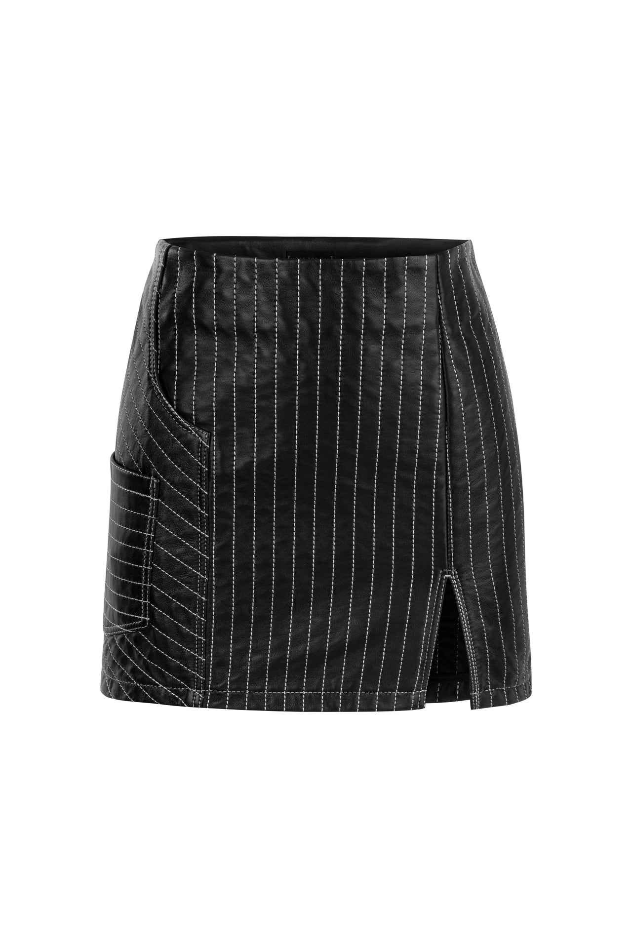 Comet Leather Skirt