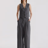 Cilla Linen Vest
