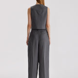 Cilla Linen Vest