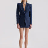 Croco Linen Blazer