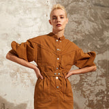 Long Sleeved Denim Dress