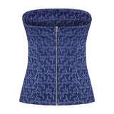 Bardy Denim Bustier