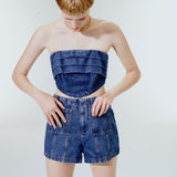 Leia Denim Short