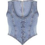 Sierra Denim Bustier
