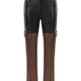 Blu Leather Pants